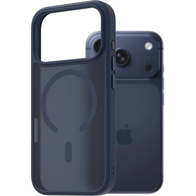 AlzaGuard Matte Case Compatible with MagSafe pro iPhone 17 Pro tmavě modrý AGD-PCMM478L