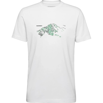 Mammut Мъжка тениска Mammut Mountain T-Shirt Fruendenhorn T-shirt - White - размер L (216-7416-0413)