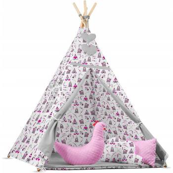 Vulpi Wing Minky + vankúše teepee