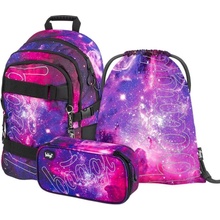 Baagl SET 3 skate Galaxy