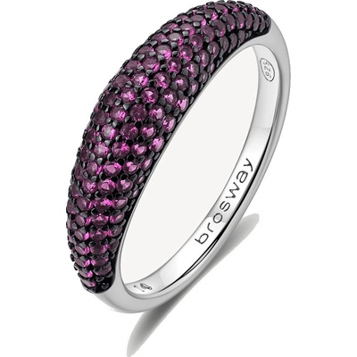 Brosway strieborný prsteň Passion Ruby Fancy FPR128