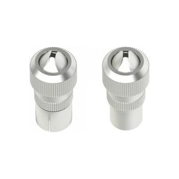 Hama Коаксиален комплект (f мъжко + f женско), метал, винтова приставка