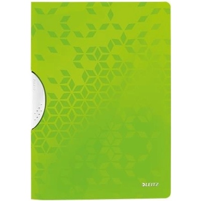 Leitz Wow ColorClip PP A4 Rýchloviazač s klipom zelená