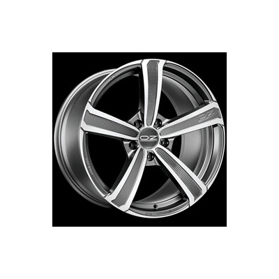 OZ MONTECARLO 9,5x20 5x112 ET33 matt dark graphite diamond cut