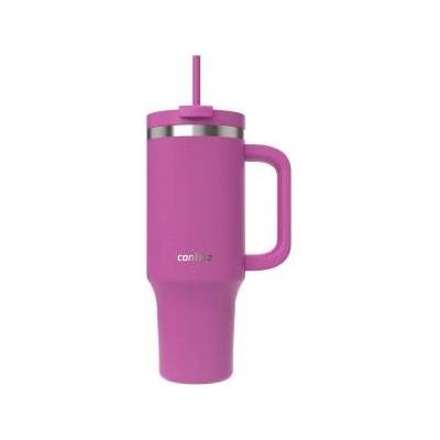 Contigo thermos bottle 1200 ml with handle and straw | Stainless Steel Insulated Thermal Drinking Bottle with Lid | Cools for 29 hours | Travel Mug | Thermo mug | | Galactic - 2201793