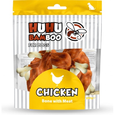 Huhubamboo kost s kuřecím 250 g