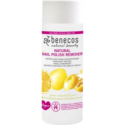 Benecos Natural Beauty odlakovač na nechty bez acetónu 125 ml