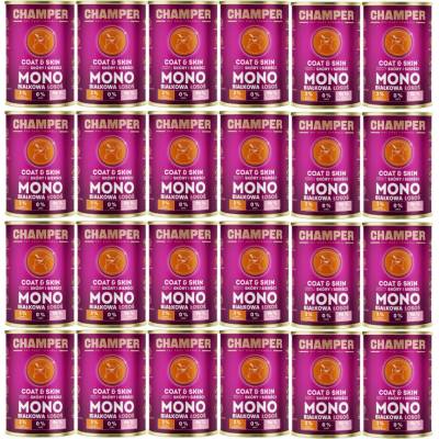 Champer Coat & Skin monoproteinový losos 24 x 400 g
