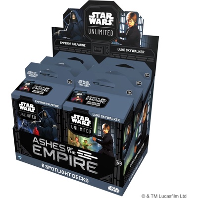 Star Wars: Unlimited - Ashes of the Empire Spotlight Deck: Luke Skywalker