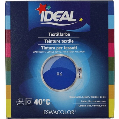 Ideal gélová farba na bavlnu modrá 40 g