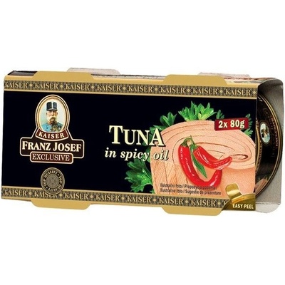 Kaiser Franz Josef Exclusive Tuniak steak v pikantnom oleji 2 x 80 g
