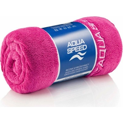 Aqua Speed ručník Dry Coral z mikrovlýkna 70 x 140 cm růžový
