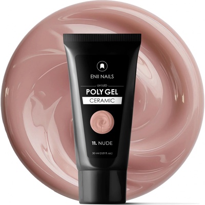 Enii Nails Poly gel Ceramic 11 Nude 30 ml
