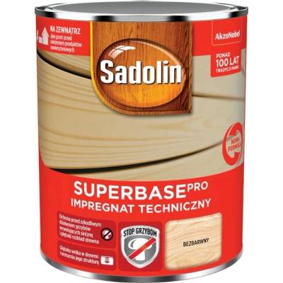 Technická základní impregnace na dřevo Sadolin Superbase PRO bezbarvá 5L