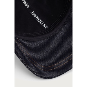 Armani Exchange шапка с козирка мъжка от деним (XM003234.AF27235)
