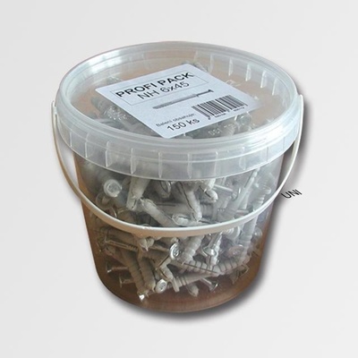 TTT Hmoždinky natloukací profi pack NH | 6x45 mm 1bal/150ks