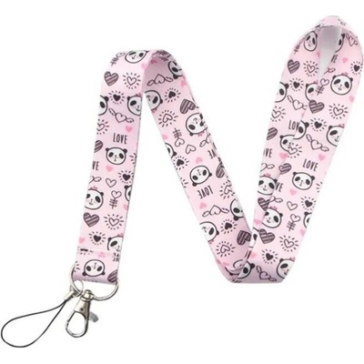 Šňůrka na krk Cute vzorovaná k pouzdru vzor 5