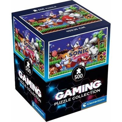 CLEMENTONI Gaming Collection Sonic 500 dílků