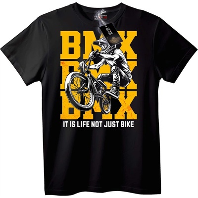 NOONEBRAND Тениска BMX живот - M, Black
