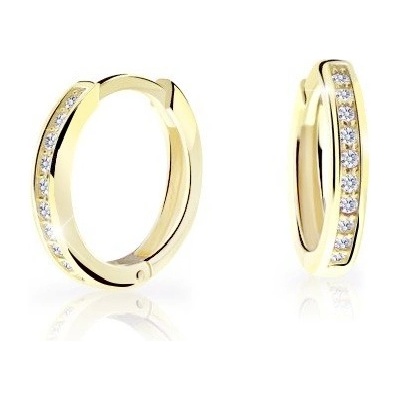 Zodiax zlaté dámské kroužky se zirkony 3126 modrá tmavá