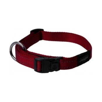 Rogz Red Collar Large - Нашийник за кучета , 20мм/ 34 - 56 см. червен