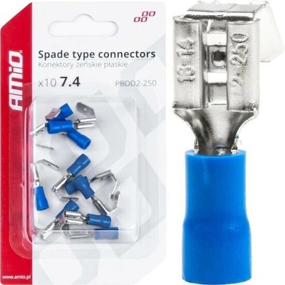 Elektrické konektory 7.4/6.3mm 1.5-2.5mm2 15A 10ks