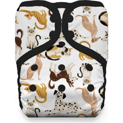 Thirsties One Size Pocket Diaper Pawsitive Pals Na PAT