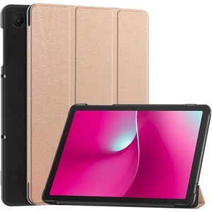 Gigapack T Tablet 2 5G GIGAPACK Tok стоящ, с кожен ефект, активен FLIP, държач за настолен компютър, GOLDEN GP-174501 (GP-174501)