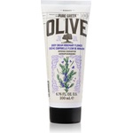 KORRES Pure Greek Olive & Rosemary Flower хидратиращ лосион за тяло с маслинено олио 200ml