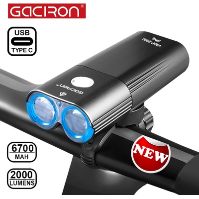 Gaciron V9DP-2000 přední černé – Zboží Dáma