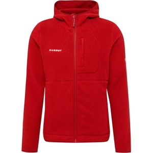 Mammut Мъжко поларено яке Mammut Falera Pro Midlayer Hooded Jacket Fleece jacket - Dark Mammut Red (005-6638-0413)