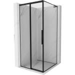 Mexen Rox L плъзгаща душ кабина лява 90 x 90 см, черна рамка, черна - 8C2L-090-090-70-70-L (8C2L-090-090-70-70-L)