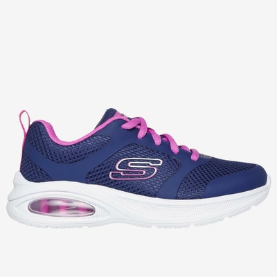 Skechers Microspec detská obuv modro-ružová