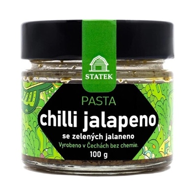 Statek Pasta chilli jalapeno ze zelených jalapeno 170 g