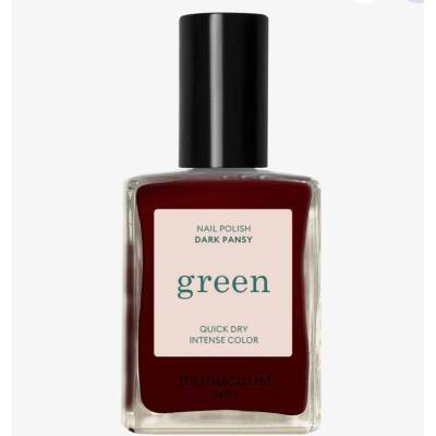 OPI MANUCURIST_Zelený lak na nehty tmavě maceškový 15ml