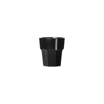 RK-PREMIUM BLACK-Чаша поликарбонат 250ml. Ø8.4xh9cm ЧЕРНА (PM. 250) (0151664)