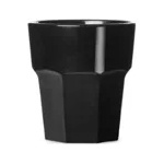 RK-PREMIUM BLACK-Чаша поликарбонат 250ml. Ø8.4xh9cm ЧЕРНА (PM. 250) (0151664)