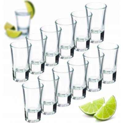 KADAX sklenice na vodku a likéry 12 x 25 ml