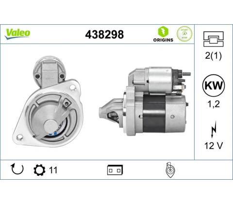 Štartér VALEO 438298