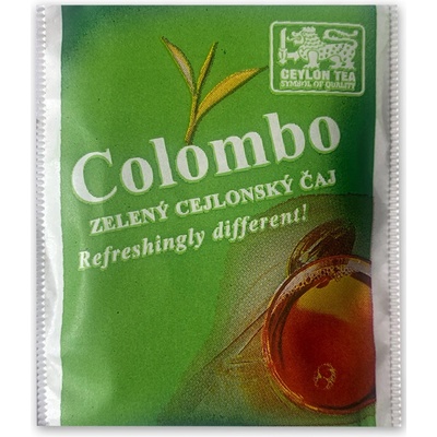 Růžová čajovna Pangea Tea Colombo Cejlon zelený porcovaný čaj nálevové sáčky 100 ks