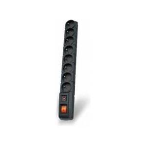 HSK Data Surge protection strip Acar S8 1.5m black automatic