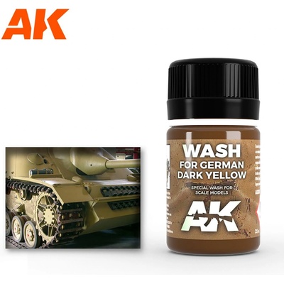 AK-Interactive AK300 DARK YELLOW WASH 35ml
