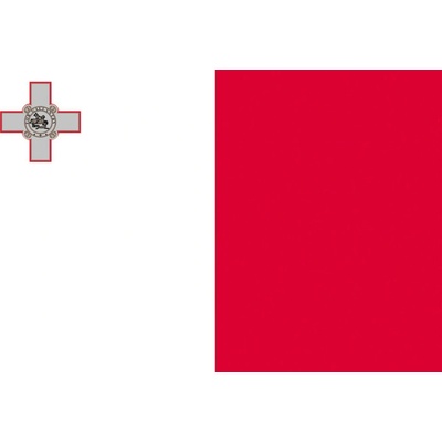 Státní vlajka Malta tištěná venkovní Alerion