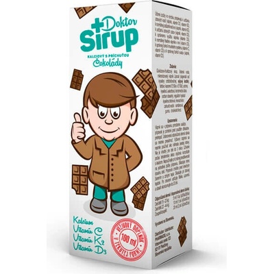 Doktor Sirup s príchuťou čokolády 100 ml