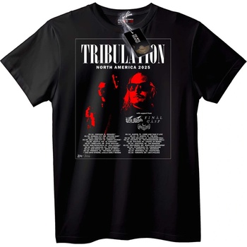 NOONEBRAND Тениска Tribulation Турне Северна Америка 2025 - 6XL, White