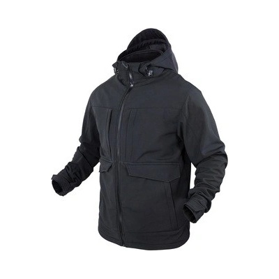 Parka OVERCAST SOFTSHELL ČERNÁ vel.L