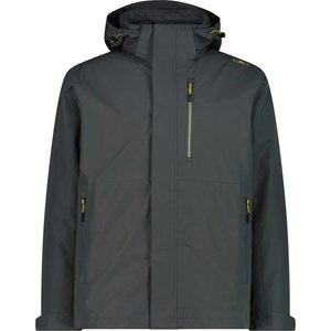 CMP Мъжко 3-в-1 яке CMP Jacket Zip Hood Detachable Inn. Jacket 36Z2257D 3-in-1 jacket - Jungle - размер 56 (EU) (004-7401-0316)