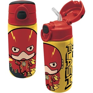 THE FLASH Метална бутилка за вода Flash - Chibby, 500 ml (246413)