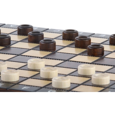 Drevené šachy a Backgammon malé