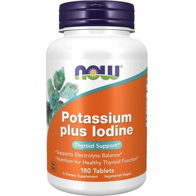 Now Foods Foods Potassium Iodide 30 mg 180 tablet